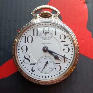 Waltham Vanguard 23 Jewel Pocket Watch Running & Condition Great
